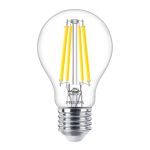 Philips MASTERValue LED E27 Pear Filament Clear 7.8W 1055lm - 940 Cool White | Best Colour Rendering - Dimmable - Replaces 75W