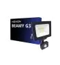 Noxion LED Floodlight Beamy G3.1 Black 30W 3300lm 110D - 830 Warm White | IP65 - Motion and Light Sensor - Symmetrical 