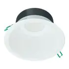 Philips LED Downlight Coreline DN142B Aluminium White 9.8W 1200lm 60D - 840 Cool White | Cutout 155mm - IP54 - White Reflector